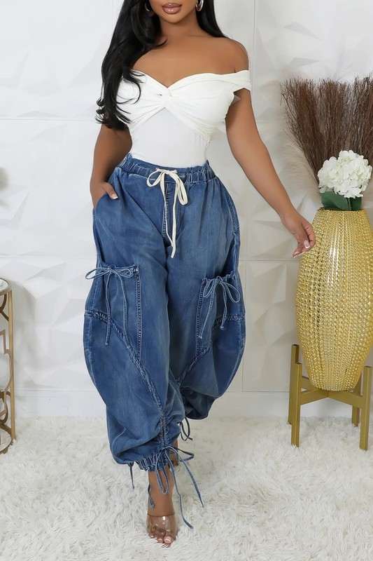 Wide Leg Cargo pants