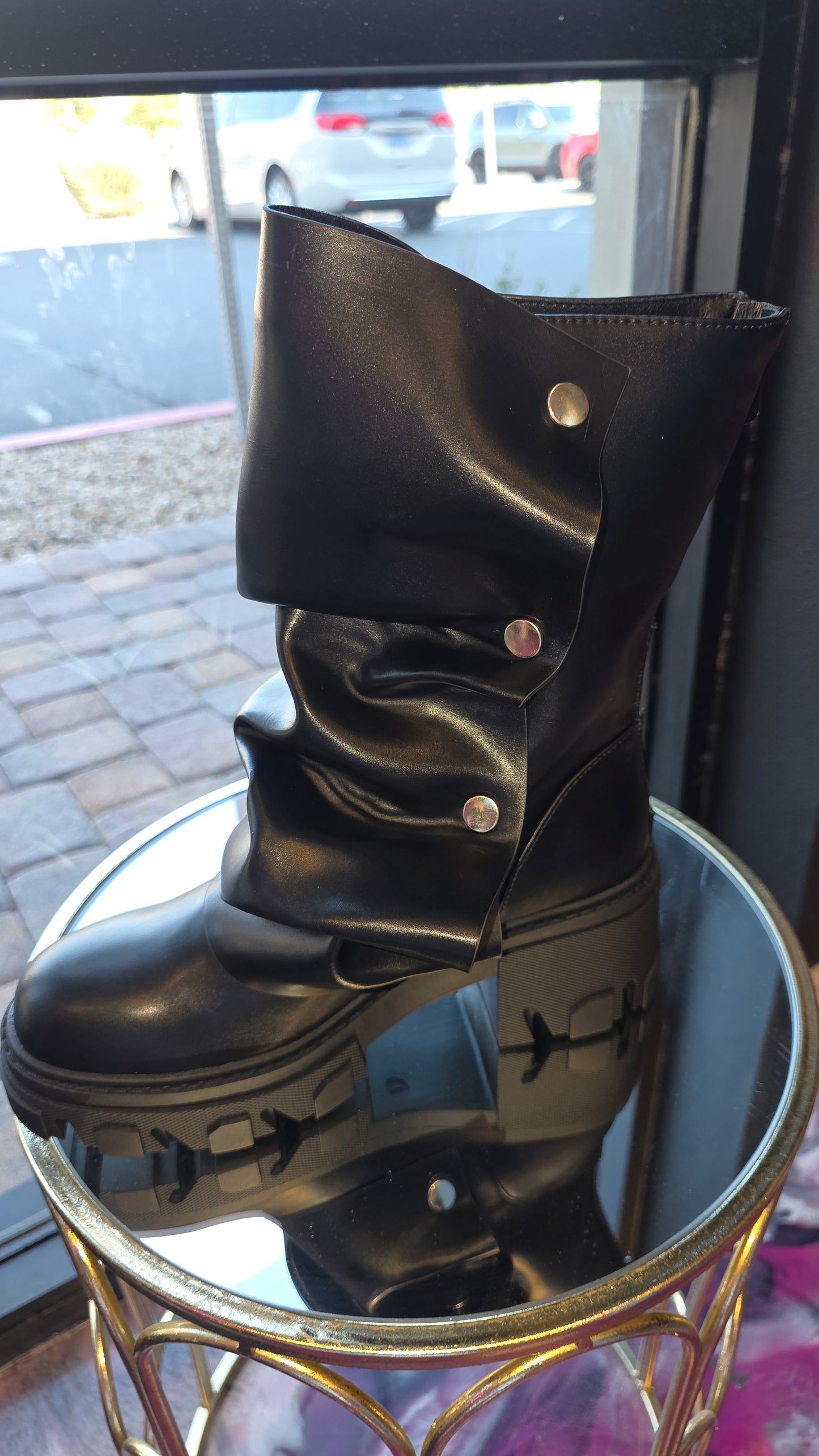 Stacked Boots