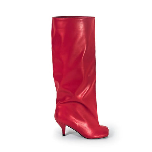 SheBad Square-Toe Knee-High Boots