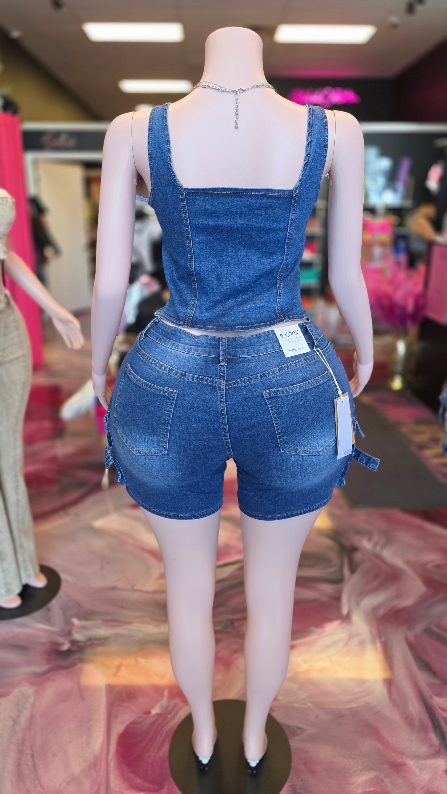 2pc short set Plus
