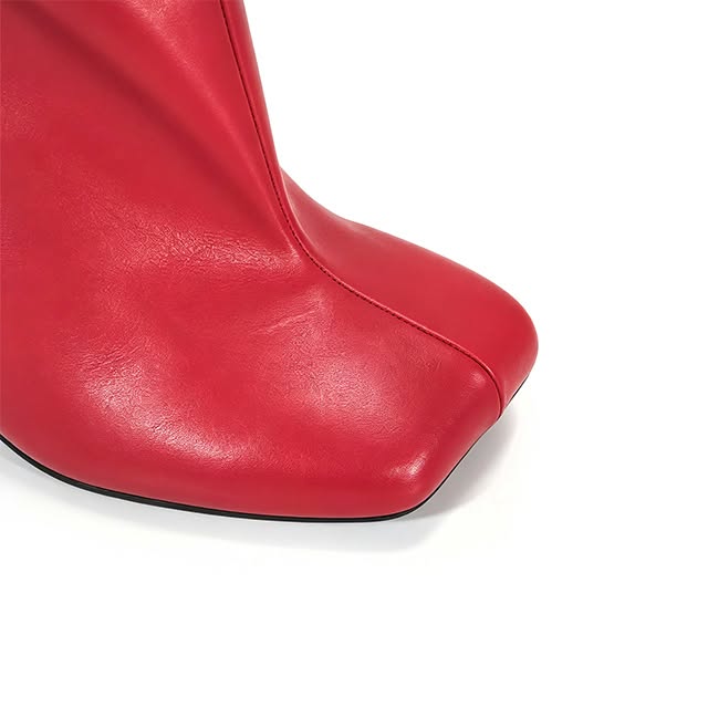 SheBad Square-Toe Knee-High Boots