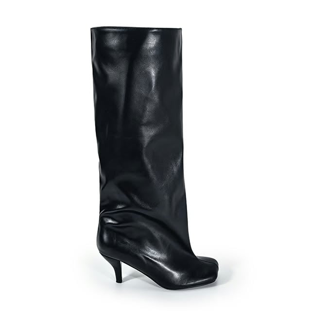 SheBad Square-Toe Knee-High Boots