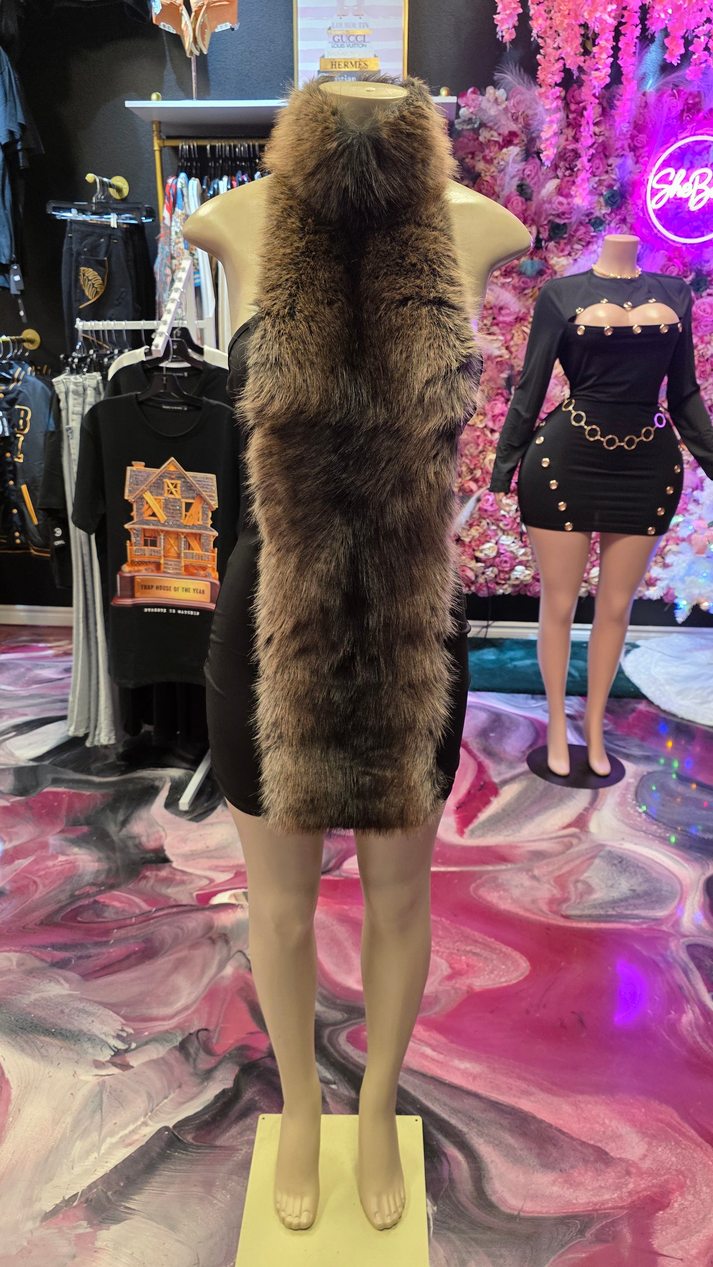 Fur Dress