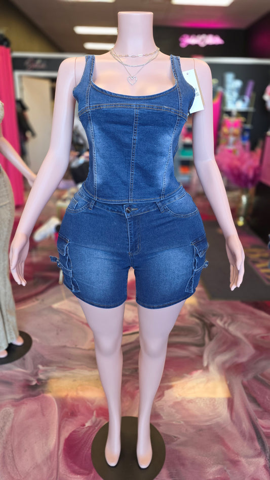 2pc short set Plus