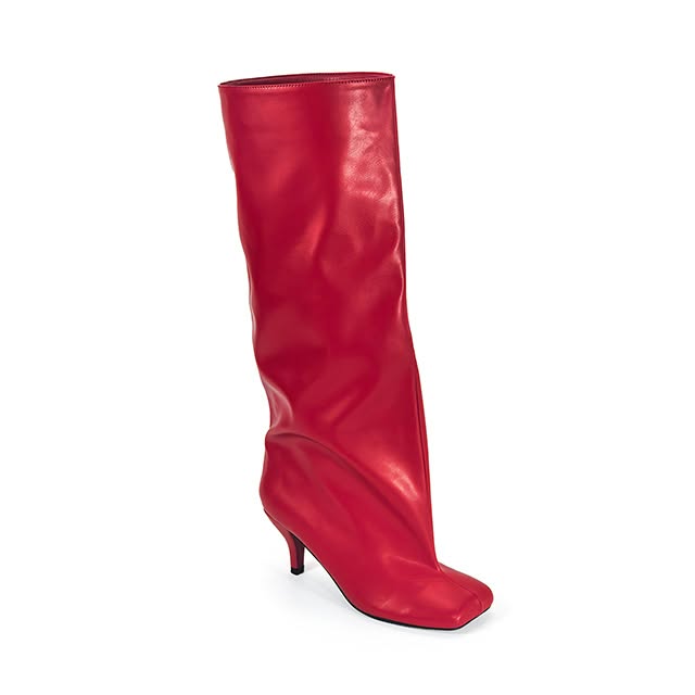 SheBad Square-Toe Knee-High Boots
