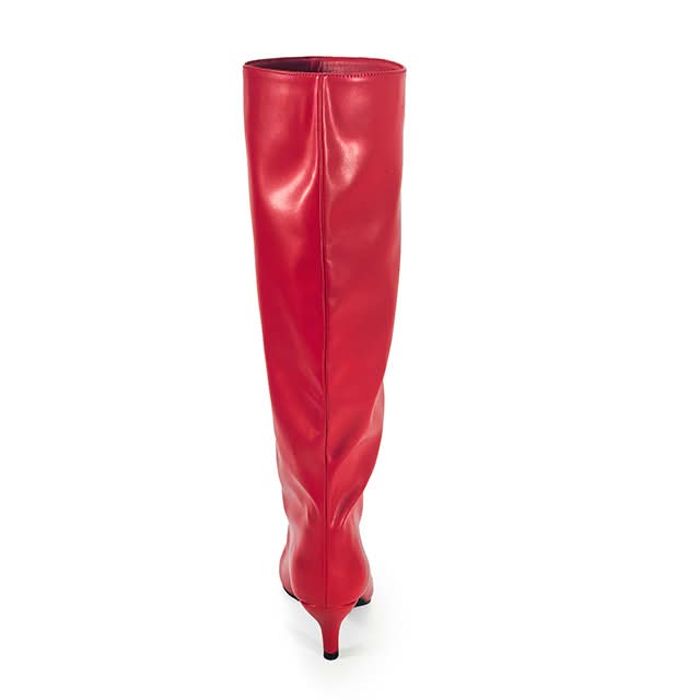SheBad Square-Toe Knee-High Boots