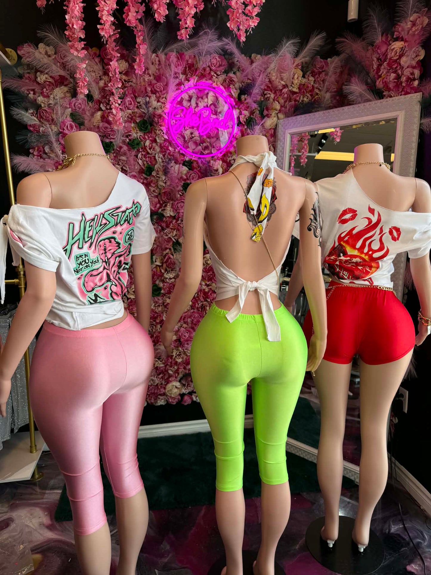 2pc Graffic Tee set
