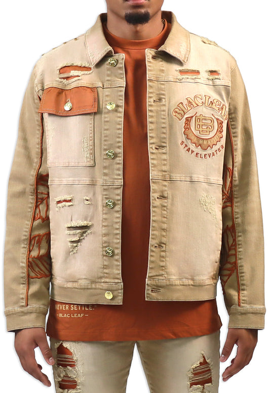 Stay Elivated Denim Jacket