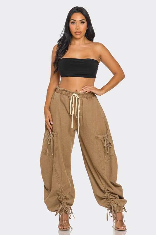 Wide Leg Cargo pants